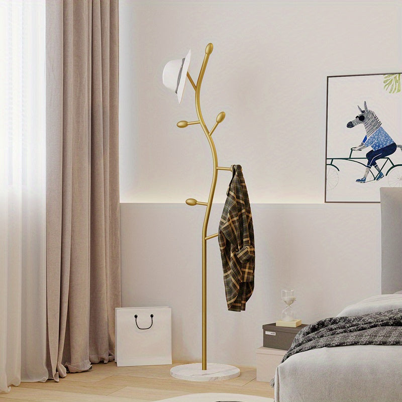 Nordic Style Small Coat Rack Living Room Modern Clothes Storage Bedroom Hanging