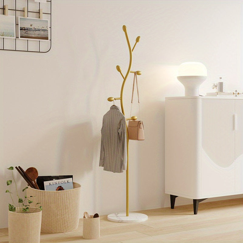 Nordic Style Small Coat Rack Living Room Modern Clothes Storage Bedroom Hanging