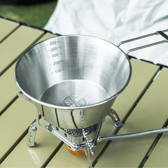 13pcs Stainless Steel Outdoor Tableware Set Camping Cookware