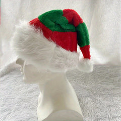 Christmas Elf Hat Double Layer Plush Decoration Gift