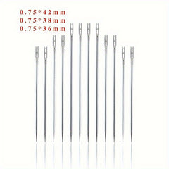 Big Hole Stainless Steel Needles for Sewing 24pcs