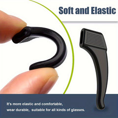 15 Pairs Silicone Glasses Anti-Slip Accessories Ear Protection Covers