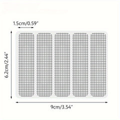 20pcs 4 Sheets Window Screen Patch Fix Net Anti Mosquito Insect Stickers Mesh