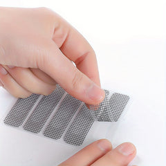 20pcs 4 Sheets Window Screen Patch Fix Net Anti Mosquito Insect Stickers Mesh