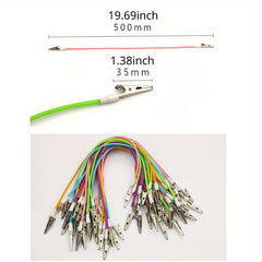 Stainless Steel Dental Bib Clips Autoclavable Chain Holder