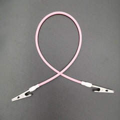 Stainless Steel Dental Bib Clips Autoclavable Chain Holder