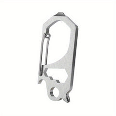 Multifunctional Keychain Keyring Bottle Opener Backpack Bag Hanging Buckle
