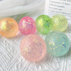 Anti Stress Sequins Maltose Ball Pinch Toy