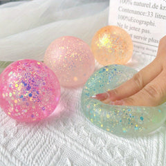 Anti Stress Sequins Maltose Ball Pinch Toy