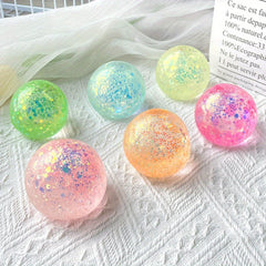 Anti Stress Sequins Maltose Ball Pinch Toy