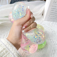 Anti Stress Sequins Maltose Ball Pinch Toy
