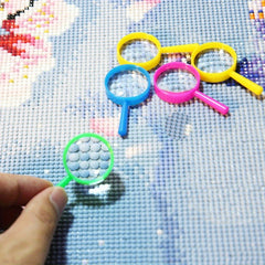 Diamond Painting Magnifying Glass HD DIY 5D Dot Diamond Tool