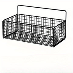 Wall mounted Drain Rack Kitchen Rack Iron Wire Mesh Storage Basket