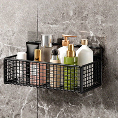 Wall mounted Drain Rack Kitchen Rack Iron Wire Mesh Storage Basket