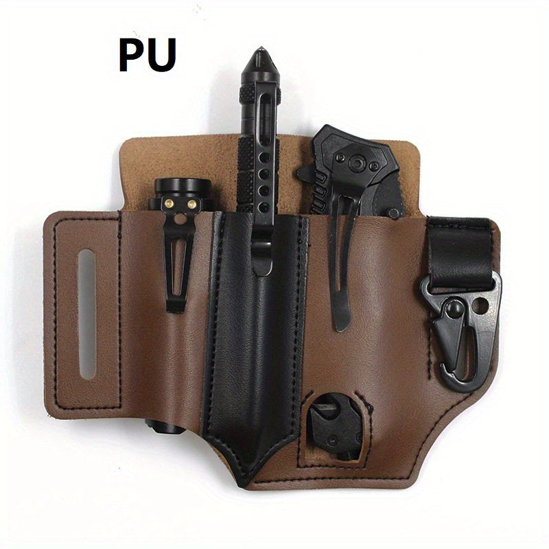 Tool Belt PU Leather Bag Portable Tool Storage Bag Holster