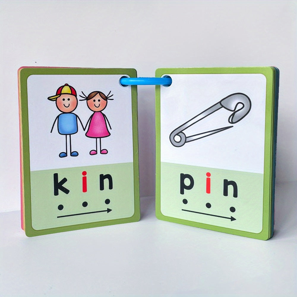 CVC Phonics Flashcards - Kindergarten & Preschool Learning Aid