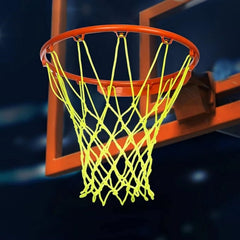Glowing In The Dark Basketball Net Fluorescent Green Portable Nylon Net