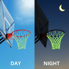 Glowing In The Dark Basketball Net Fluorescent Green Portable Nylon Net