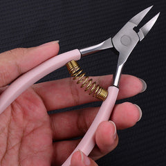 Nail Clipper & Pliers Set for Thick Nails with Cleaning Stick