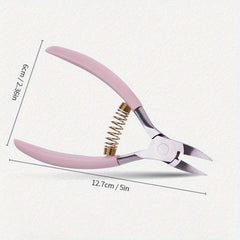 Nail Clipper & Pliers Set for Thick Nails with Cleaning Stick