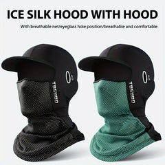 Breathable Summer Balaclava Full Face Scarf Mask Hiking Cycling Hat