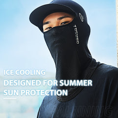 Breathable Summer Balaclava Full Face Scarf Mask Hiking Cycling Hat