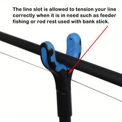 Carp Fishing Rod Rack Head Fishing Pole Holder With Alloy Screw