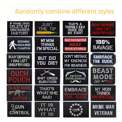 Funny Tactical Patch Hook Morale Patches for Vest Hat