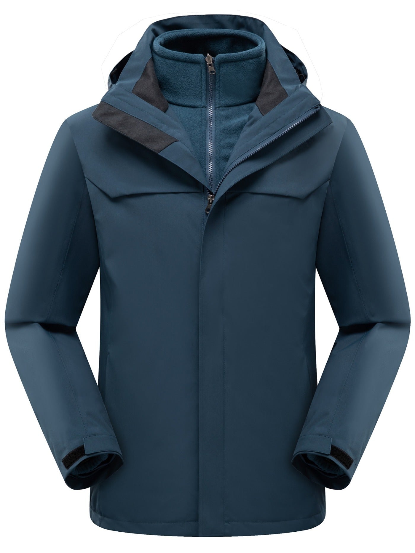 Men's 3 In 1 Detachable Outdoor Sports Jacket