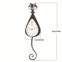 12 Doll House Doll Wall Clock Simulative Animal Clock Decor Toy