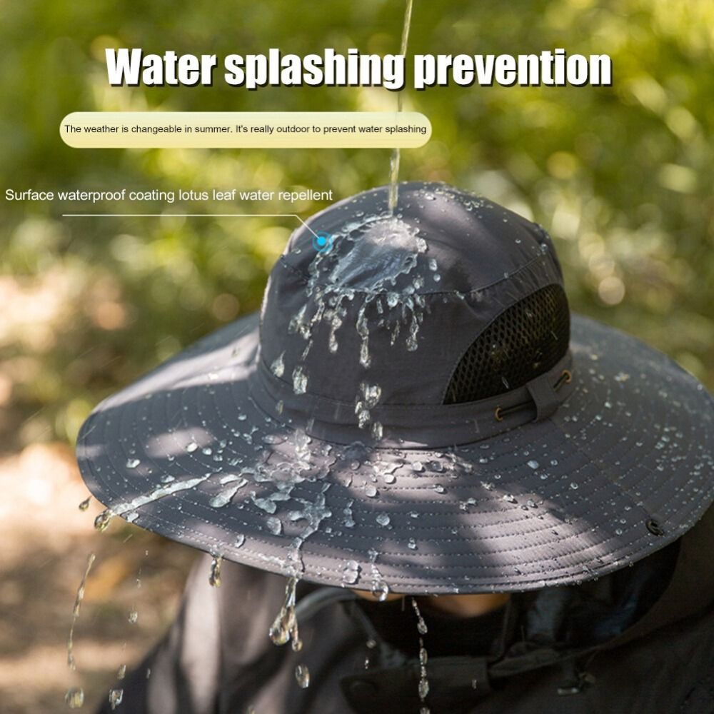 Breathable Fishing Hat with Full Face Cover and UV Protection