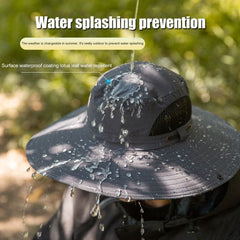 Breathable Fishing Hat with Full Face Cover and UV Protection
