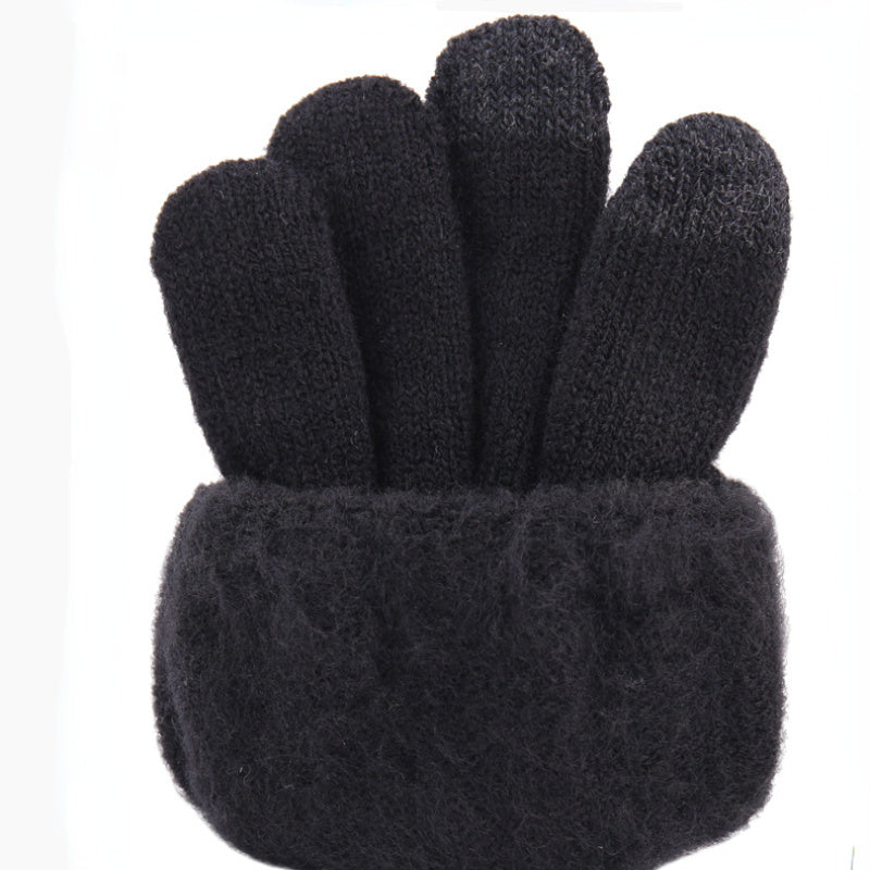 5 Pairs Winter Touch Screen Gloves Unisex Thick Knitted Cycling Hiking Gift