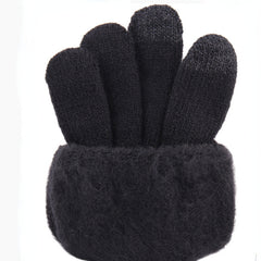 5 Pairs Winter Touch Screen Gloves Unisex Thick Knitted Cycling Hiking Gift