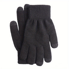 5 Pairs Winter Touch Screen Gloves Unisex Thick Knitted Cycling Hiking Gift