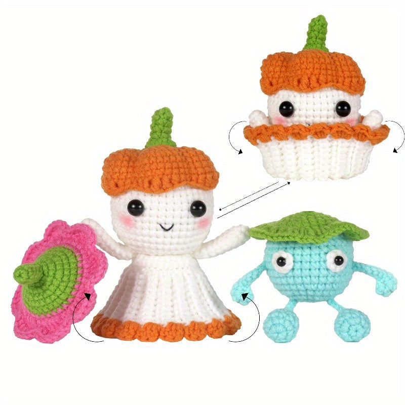 Crochet Material Package for Knitted Doll DIY