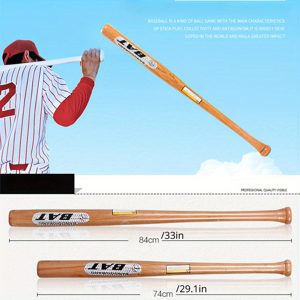 Red Beech Baseball Bat Solid Wood Bat Decorative Bat