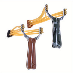 Zinc Alloy Slingshot Toy for Outdoor Play with Mud Beads