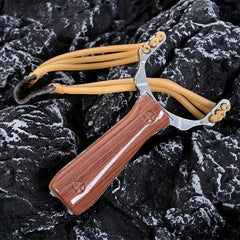 Zinc Alloy Slingshot Toy for Outdoor Play with Mud Beads