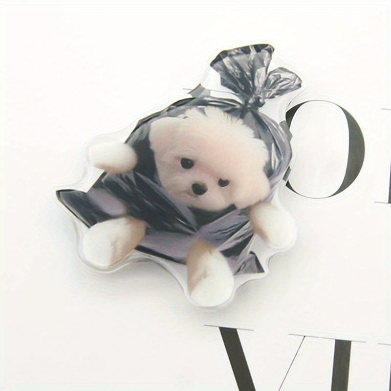 Cartoon Animal Garbage Bag Phone Holder