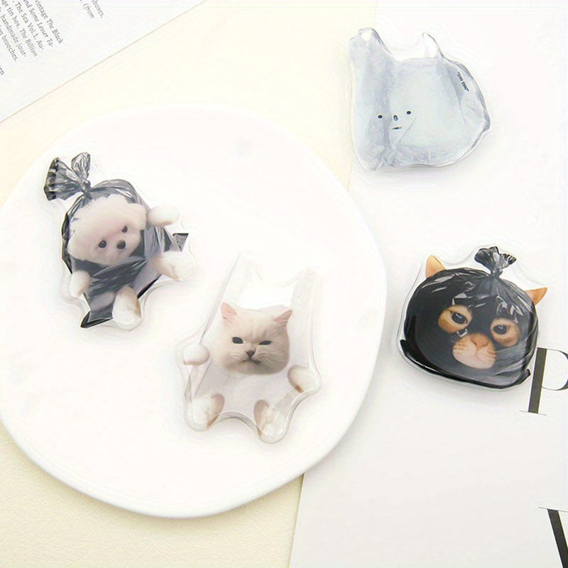 Cartoon Animal Garbage Bag Phone Holder