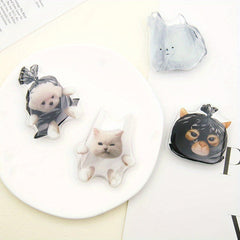 Cartoon Animal Garbage Bag Phone Holder