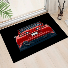Creative Car Pattern Floor Mat Soft Anti-fouling Anti-slip Waterproof Mat