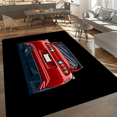 Creative Car Pattern Floor Mat Soft Anti-fouling Anti-slip Waterproof Mat