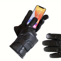 Waterproof Plush Gloves for Winter - 1 Pair