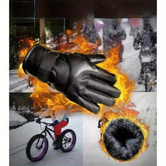 Waterproof Plush Gloves for Winter - 1 Pair