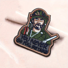9pcs Tactical Patch Hook Funny Applique Morale Patches Embroidery Inspired