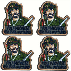 9pcs Tactical Patch Hook Funny Applique Morale Patches Embroidery Inspired