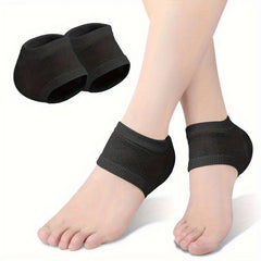 Moisturizing Gel Heel Socks Toeless Heel Protector Silicone Gel Pads