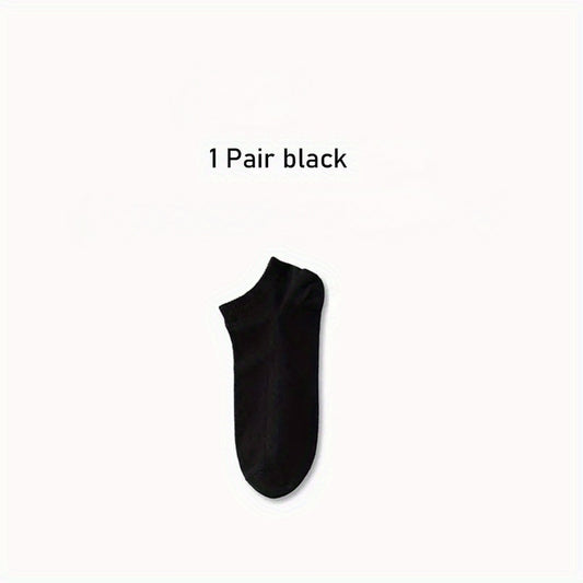 Men Women Comfortable Breathable Ankle Socks Spring Summer